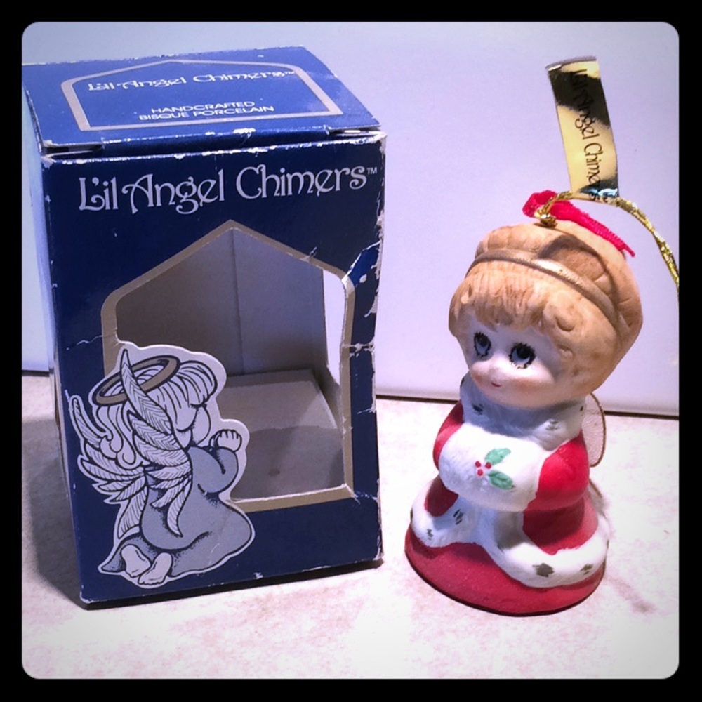 🐞 Vintage Jasco Lil Angel Chimers™ Ornament w/ Box